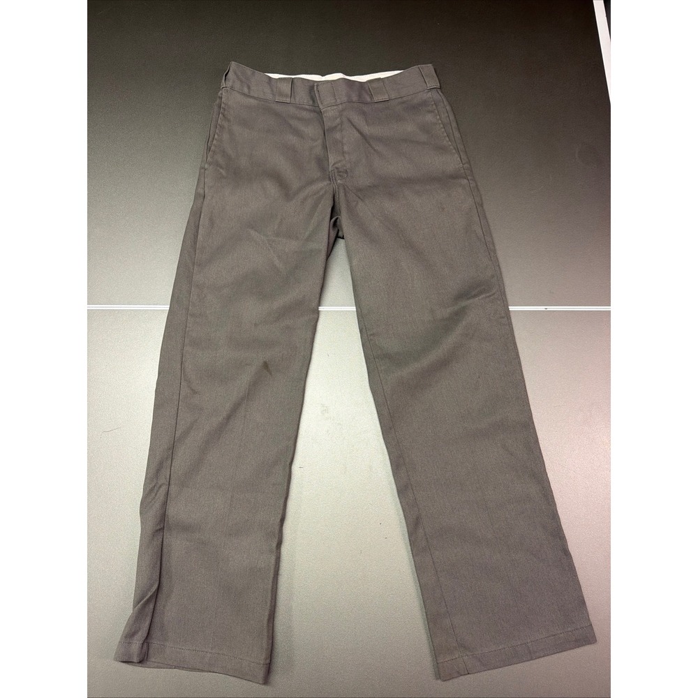 Dickies Original Fit Flex Work Pants Charcoal‎ Gray Straight Leg 31x28 gorpcore